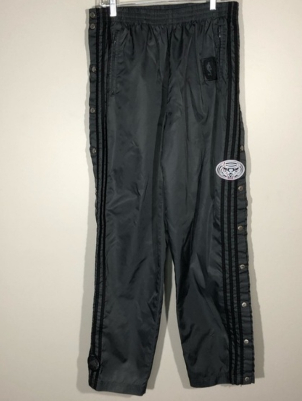 Vintage Adidas Chicago Bulls Snap Pants (mid 1990s)